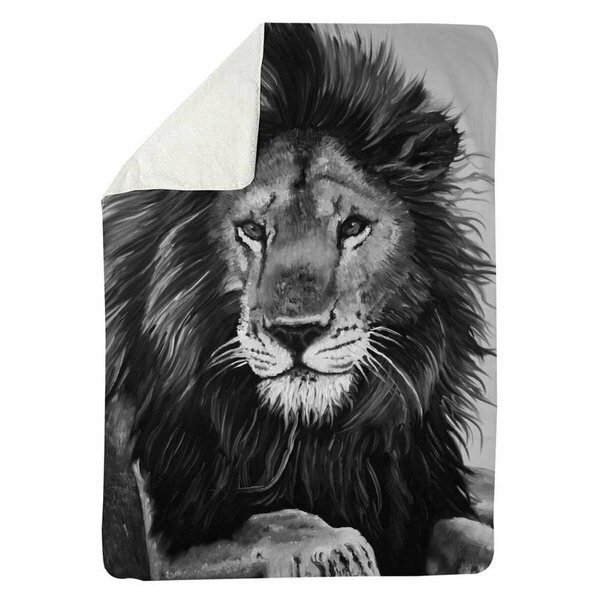 Begin Home Decor 60 x 80 in. The Lion King-Sherpa Fleece Blanket 5545-6080-AN446